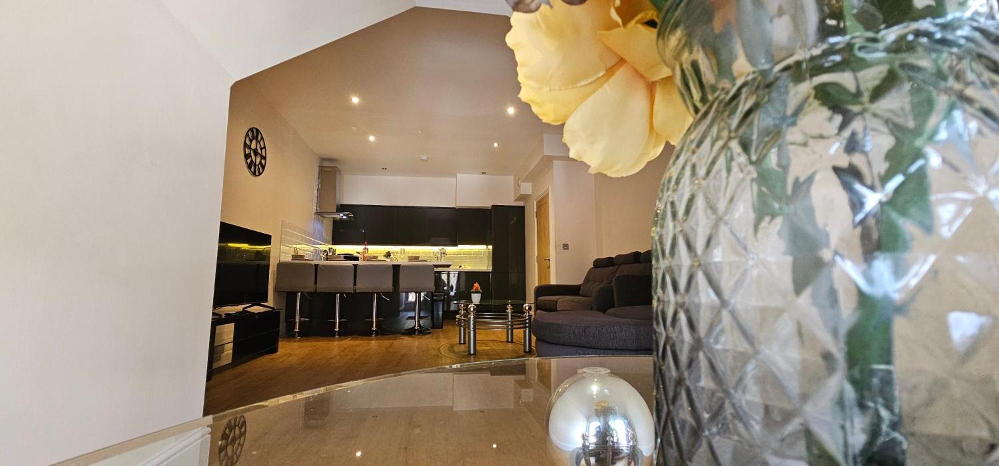 Modern Town Centre Flat 11 At Christchurch Park Apartment