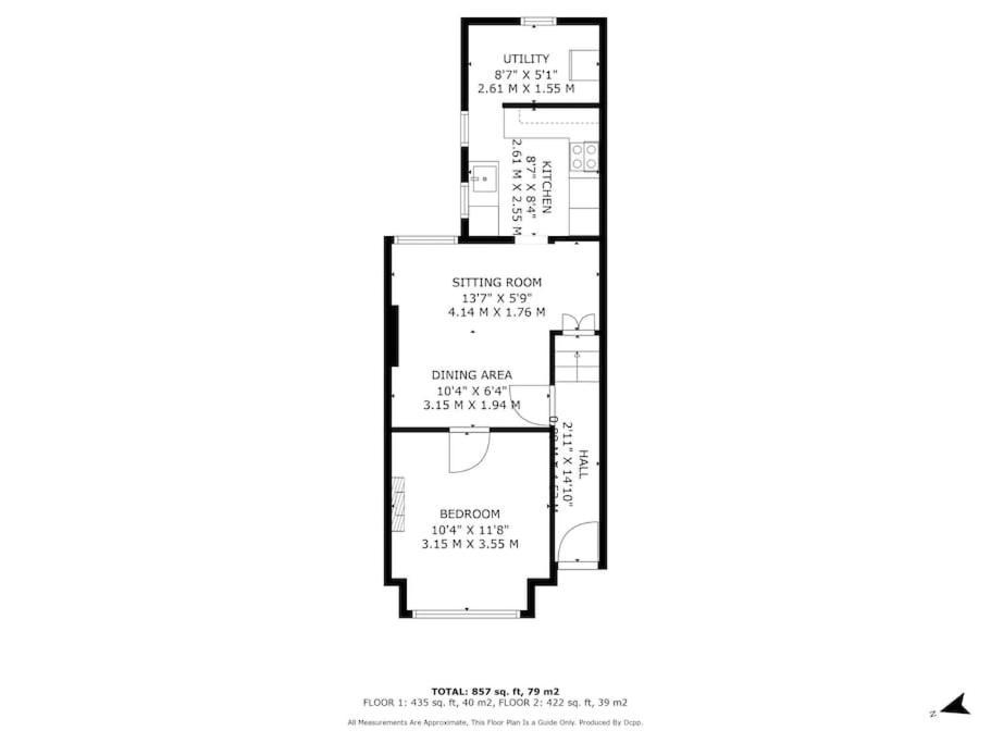 Holiday home Spacious 4 Bd Modern House With Street Parking