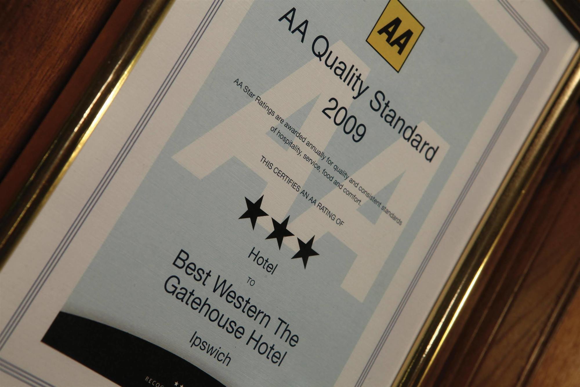 Western Gatehouse 3* Ipswich